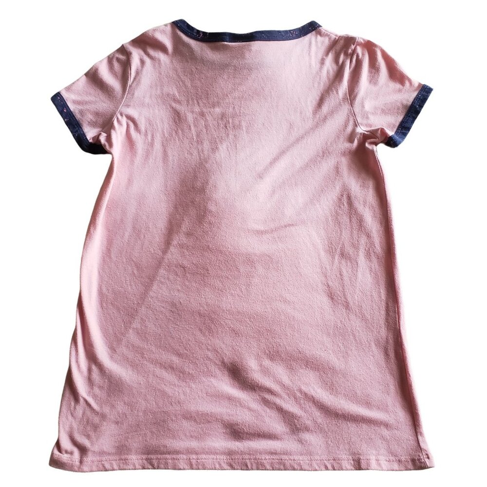 LulaRoe Liv T-Shirt Pajama Top Pink Mama Needs A Nap Sleepwear Women's Size M - Picture 5 of 9